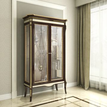 Monte Carlo LUX display cabinet 2 doors • MARZORATI by Marzorati