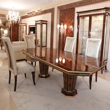 Monte Carlo LUX table with 2 pedestals • MARZORATI by Marzorati