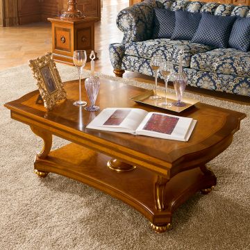Senator rectangular coffee table • MARZORATI by Marzorati