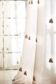 Curtain Natur Art ricamo Api 3d su Opus by Mastro Raphael