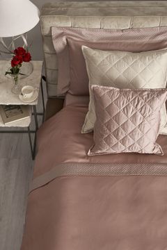 Set copripiumino Pergamon bordo ricamato by Mastro Raphael
