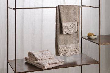 Towel set Dune Merveille Bath linens by Mastro Raphael