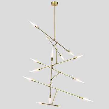 Dawn 14 Vertical | Chandelier Lighting | Matthew McCormick Studio — Matthew McCormick Studio | Modern Lighting Design by Matthew McCormick