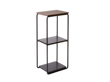 MIXRACK FLOOR SHELF - Shelf in wood and metal by Maze - view 2