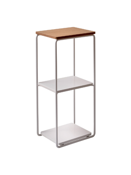MIXRACK FLOOR SHELF - Shelf in wood and metal by Maze - view 3