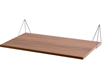 PYTHAGORAS - Wall mounted wooden secretary desk by Maze - view 2