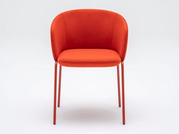 GRACE GRP5 - Upholstered fabric chair with armrests by Mdd - view 2