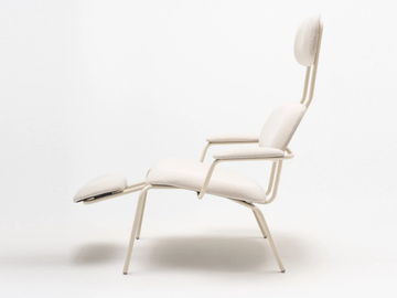 NEW SCHOOL - Fabric armchair with headrest by Mdd - view 3