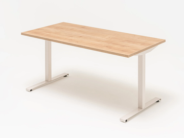 OGI T - Height-adjustable wooden office desk by Mdd - view 2