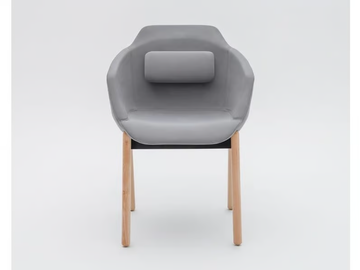 ULTRA P8 - Fabric chair with armrests by Mdd - view 3
