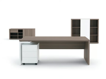 MITO - Rectangular executive desk with drawers by Mdd - view 2
