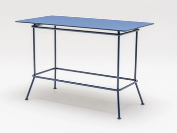 NEW SCHOOL - Rectangular metal high table by Mdd - view 2