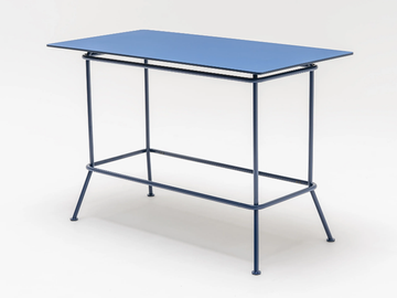 NEW SCHOOL - Rectangular metal high table by Mdd - view 3