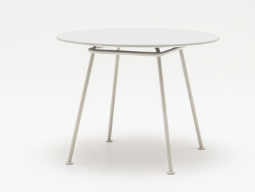 NEW SCHOOL - Round metal dining table by Mdd - view 3