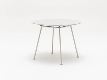 NEW SCHOOL - Round metal dining table by Mdd - view 2
