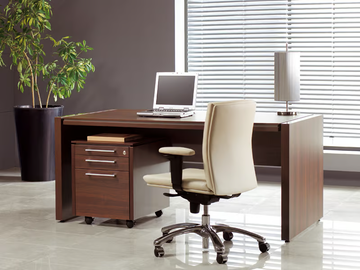 STATUS - Melamine-faced chipboard office drawer unit with castors by Mdd - view 3