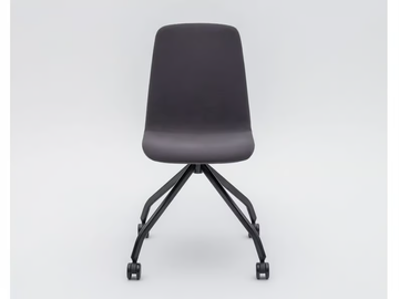 ULTI P7KM, P7MT - Trestle-based fabric chair with castors by Mdd - view 3