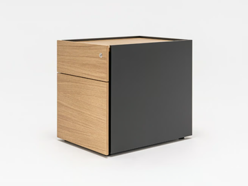VIGA - Wooden filing cabinet with lock by Mdd - view 2