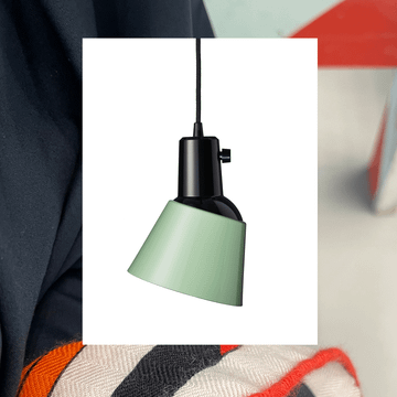 K831 | enamelled | pale green by Midgard Licht