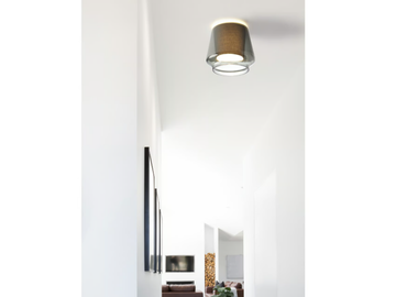 ALEVE - Blown glass ceiling lamp by Millelumen - view 3