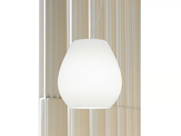 BAGAN 1 - Blown glass pendant lamp by Millelumen - view 3