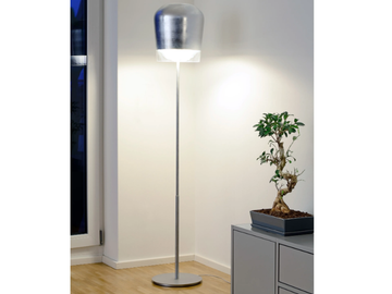 SYSS - Glass and aluminium floor lamp by Millelumen - view 2