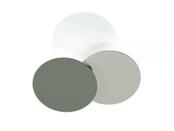 TREVO - LED aluminium ceiling light by Millelumen - view 2
