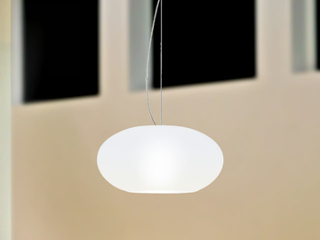 AIH 1 - Blown glass pendant lamp by Millelumen - view 2