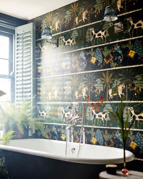 CARNAVAL Green Wallpaper by Mind The Gap - view 9