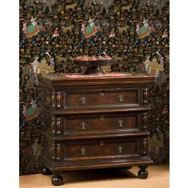 HINDUSTAN Anthracite Wallpaper by Mind The Gap