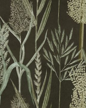 RIVERSIDE FLORA Taupe Wallpaper by Mind The Gap - view 9