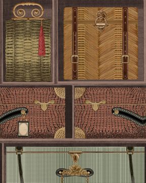 THE LUGGAGE CAR Blue Wallpaper by Mind The Gap - view 8