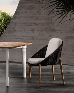 Lido "Cord" Outdoor Dining by Minotti - view 3