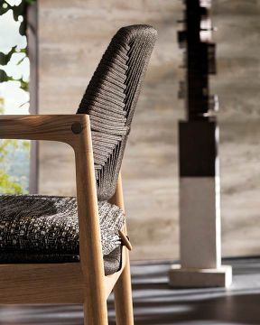 Yoko "Cord" Outdoor Dining by Minotti - view 4