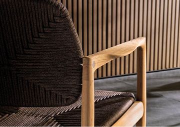 Yoko "Cord" Outdoor Dining by Minotti - view 6