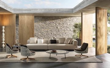 Sendai "Cord" Outdoor by Minotti - view 2