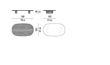 Anish Wood by Minotti - view 7