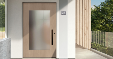 Porte d’ingresso con vetro, una scelta moderna e sicura — Mister Shut by Mister Shut