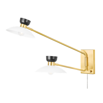 Whitley Plug-In Sconce by Mitzi - view 2