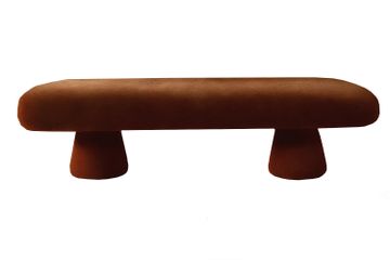 Éxtasis Bench Brown Velvet by Moanne