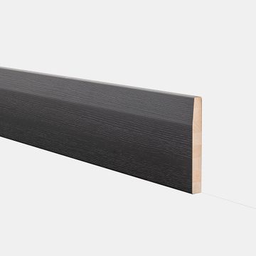 Skirting L dark oak by Mutina