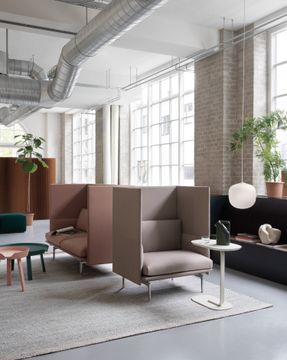 Outline Highback Sofa 100 3-Seater by Muuto - view 7