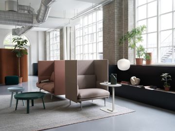 Outline Highback Sofa 100 3-Seater by Muuto - view 6