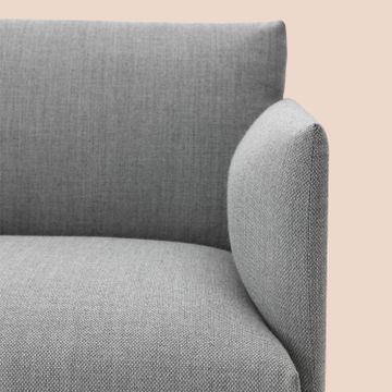 Outline Studio Sofa 140 cm / 55" by Muuto - view 7