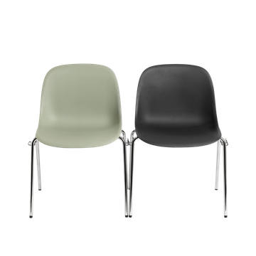Fiber Side Chair A-Base w. Linking Device by Muuto - view 2
