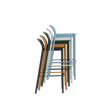 Linear Steel Counter Stool 65 cm / 25.6" by Muuto - view 7