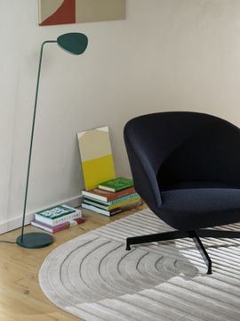 Oslo Lounge Chair Swivel Base by Muuto - view 8