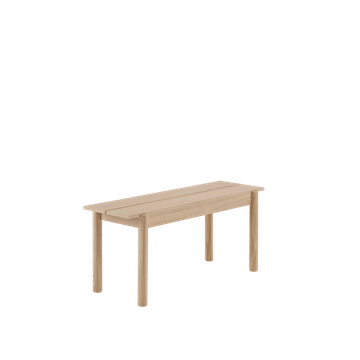 Linear Wood Bench by Muuto - view 2