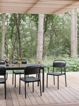 Linear Steel Armchair by Muuto - view 3