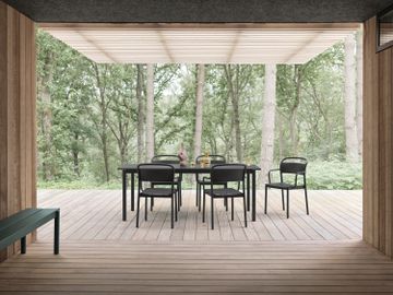 Linear Steel Bench by Muuto - view 5